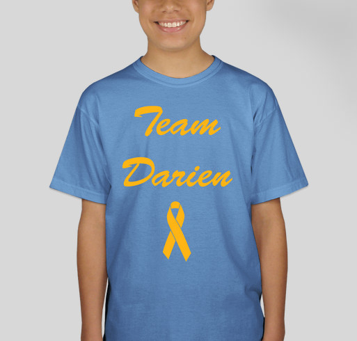 Team Darien Fundraiser - unisex shirt design - front