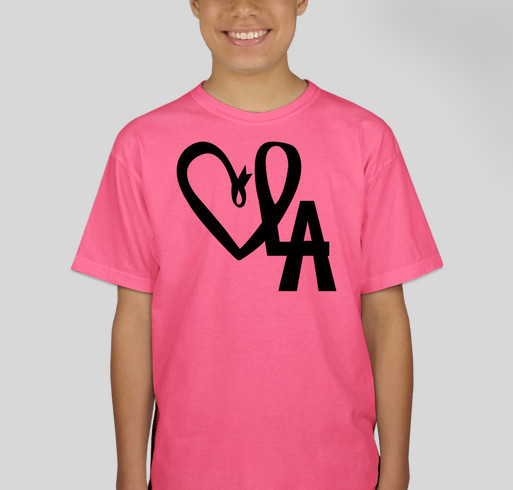 Let's help Lynn win her battle against breast cancer!!! Fundraiser - unisex shirt design - front