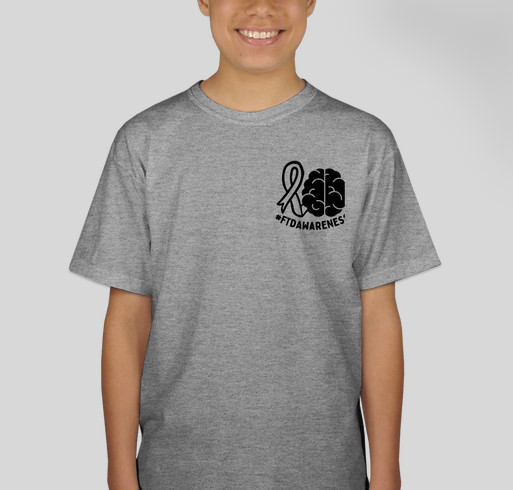 Frontotemporal Dementia Fundraiser - unisex shirt design - front