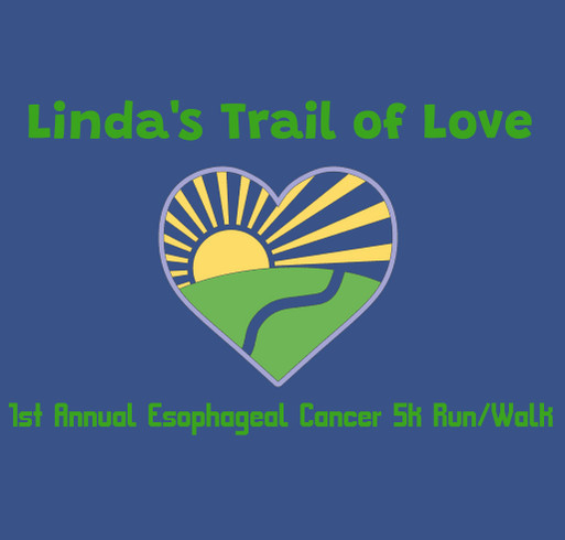 Linda's Trail of Love 5K T-shirts shirt design - zoomed