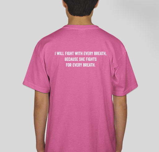 Abigail’s Advocates for the Cystic Fibrosis Foundation 2024 Fundraiser - unisex shirt design - back