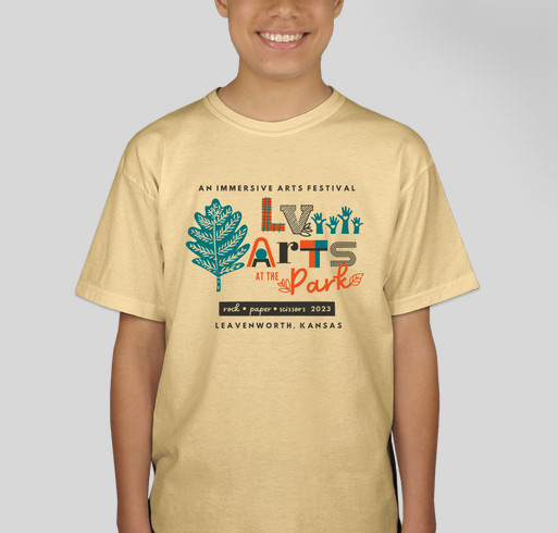 LV Arts at the Park Shirt 2023 Custom Ink Fundraising