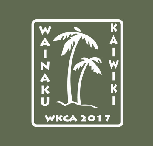 Wainaku Kaiwiki Community Association shirt design - zoomed