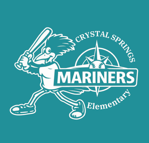 Crystal Springs Elementary Mariners Gear shirt design - zoomed