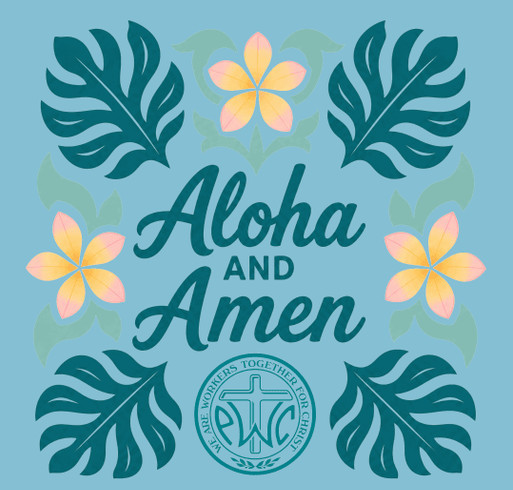 PCOC - PWOC Hawaii South shirt design - zoomed