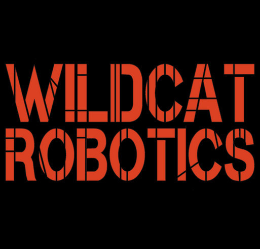 Wildcat Robotics shirt design - zoomed