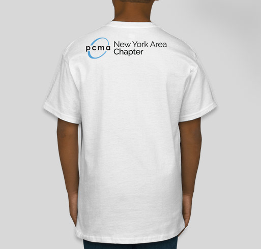 Team NYPCMA and Walk MS NYC Fundraiser - unisex shirt design - back