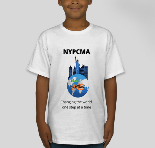 Team NYPCMA and Walk MS NYC Fundraiser - unisex shirt design - front
