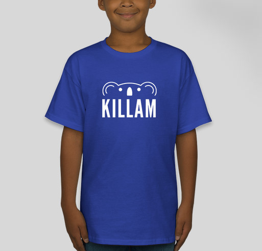J. W. Killam Grade Color Spirit Wear Fundraiser - unisex shirt design - front