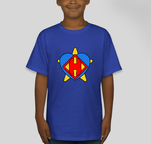 PIPPIN PALS are HERO HELPERS! T-Shirts Fundraiser - unisex shirt design - front