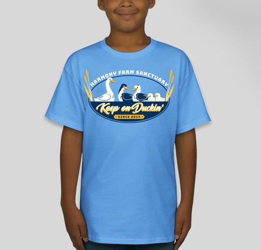 Keep on Duckin'! Fundraiser - unisex shirt design - front