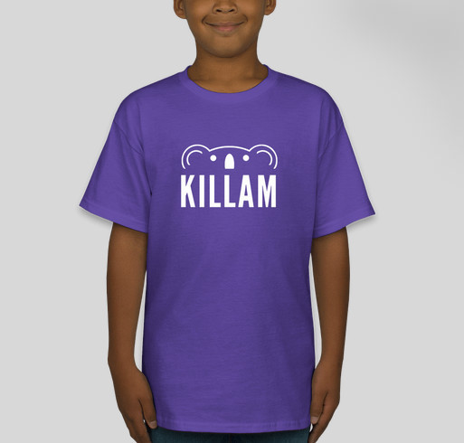 J. W. Killam Grade Color Spirit Wear Fundraiser - unisex shirt design - front