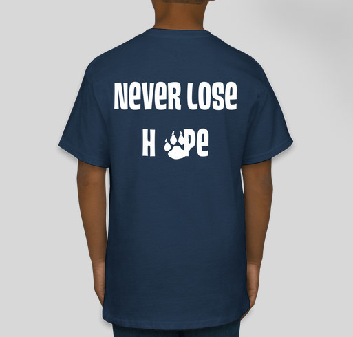 Wolfram Syndrome Awareness Fundraiser - unisex shirt design - back