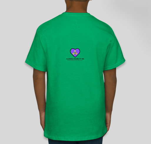 Helping Kiddos Celebrate Disability Fundraiser - unisex shirt design - back