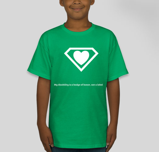 Helping Kiddos Celebrate Disability Fundraiser - unisex shirt design - front