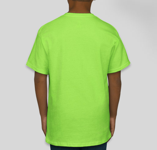 #GO GECKO GREEN2! Fundraiser - unisex shirt design - back