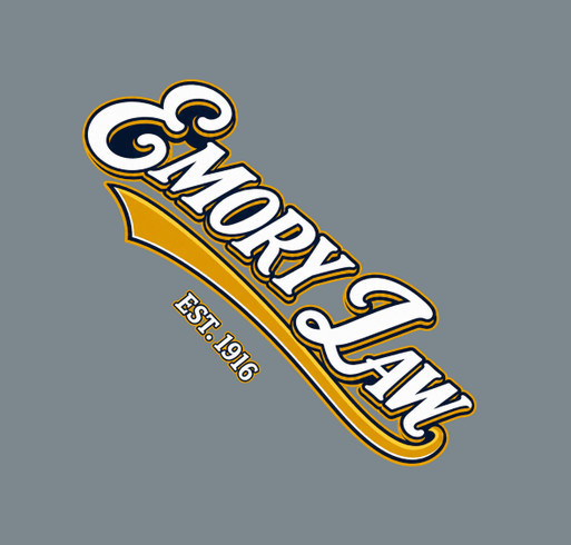 Emory Law Sherpa Blanket shirt design - zoomed