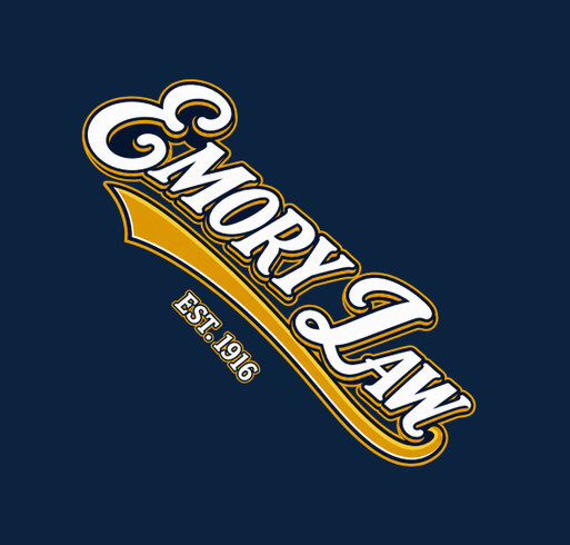 Emory Law Sherpa Blanket shirt design - zoomed