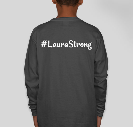 LauraStrong Fundraiser - unisex shirt design - back
