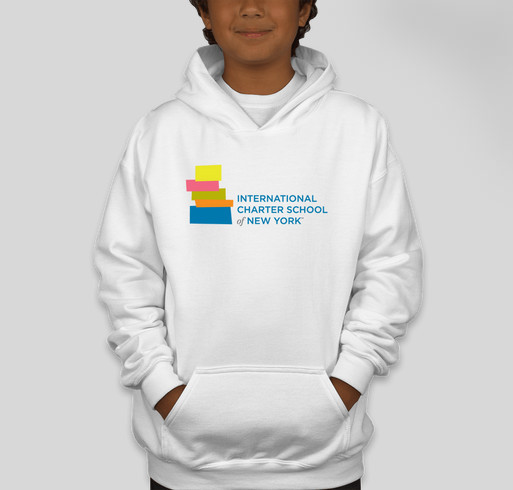 ICS Logo Youth Hoodie Fundraiser - unisex shirt design - front