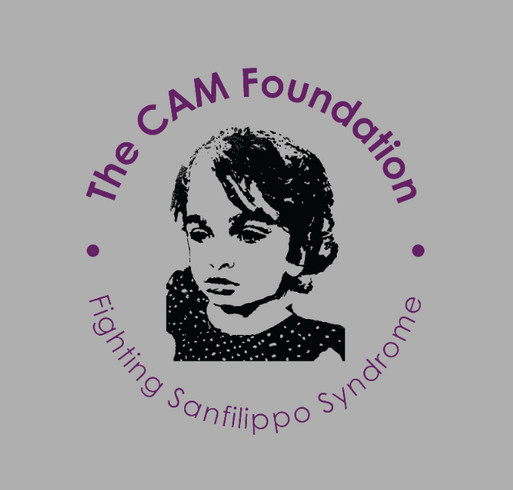 The CAM Foundation (World Sanfilippo Awareness Day-2021) shirt design - zoomed