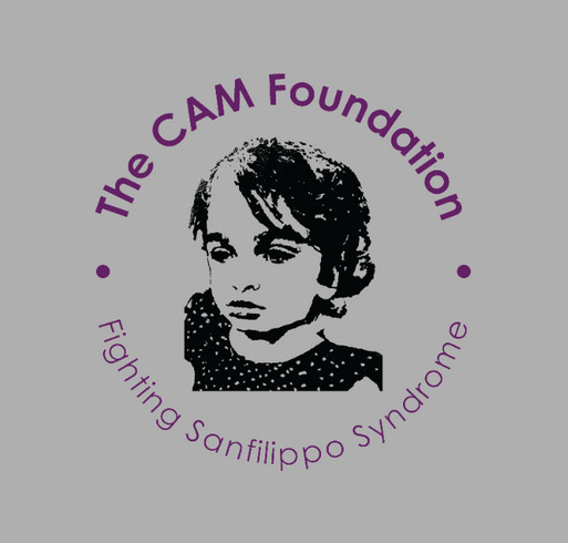 The CAM Foundation (World Sanfilippo Awareness Day-2021) shirt design - zoomed