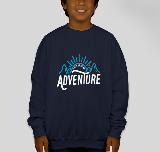 The Big Happy Adventure Fundraiser - unisex shirt design - front