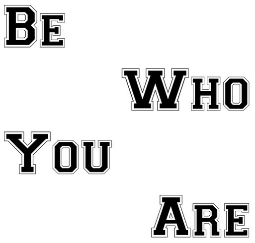 BeWhoYouAre Movement shirt design - zoomed