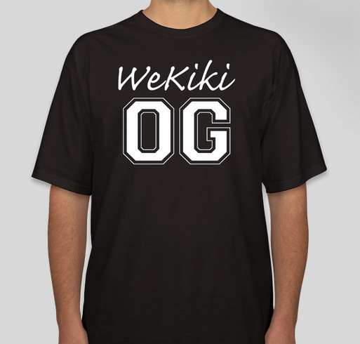 WeKiki OG Server Supporter Tees Fundraiser - unisex shirt design - front