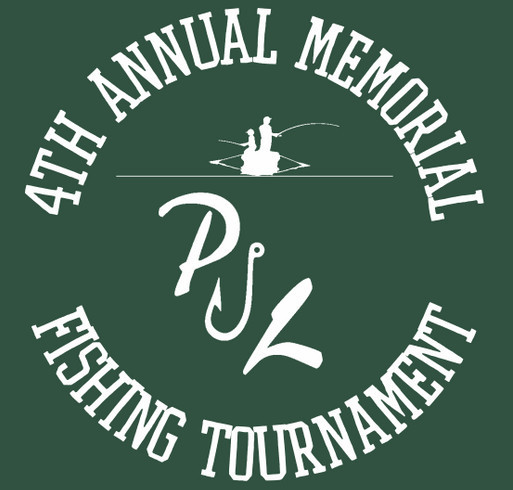 4th Annual Pauly J. Larson Memorial Fishing Tournament shirt design - zoomed
