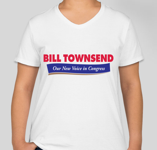 Official Townsend For Nevada T-Shirts Fundraiser - unisex shirt design - front