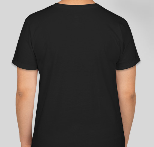 BLUE VIRUS TO INSPIRE US:Must Have T-SHIRT Souvenir of Laura’s Prairie Summer Fundraiser - unisex shirt design - back