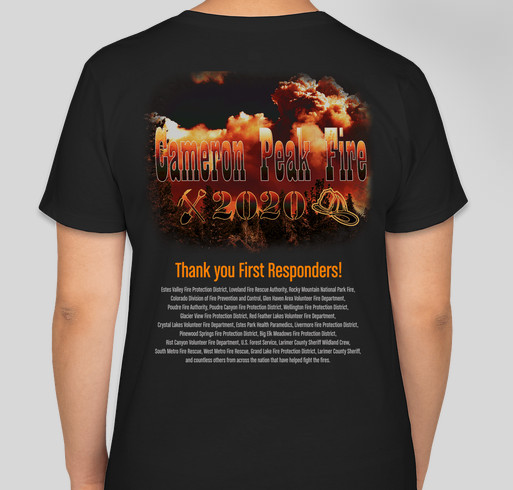 Poudre Canyon Fire District Fundraiser Fundraiser - unisex shirt design - front