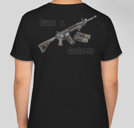 Guns & Gadgets Patriotic Fundraiser - unisex shirt design - back