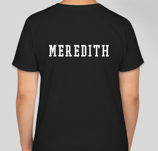 Harvest Feast Meredith Heart Fundraiser - unisex shirt design - back