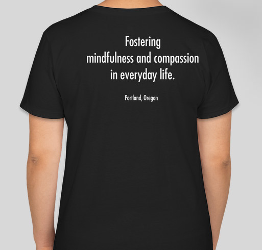 Dharma Rain Zen Center Fundraiser - unisex shirt design - back