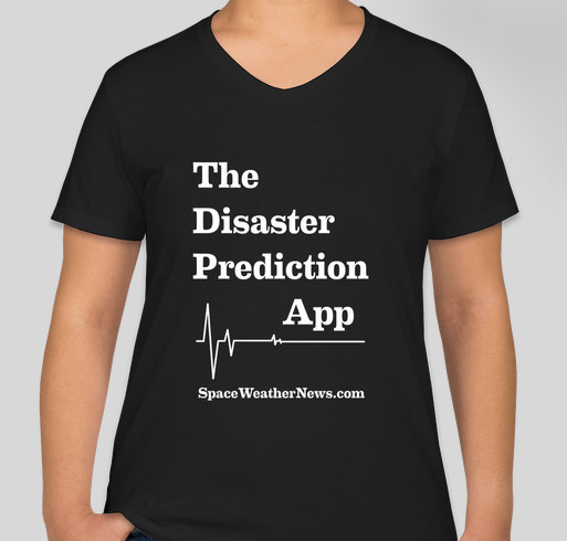 Disaster Prediction App T-Shirts Fundraiser - unisex shirt design - front