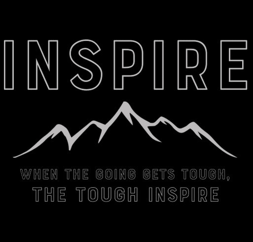 Support INSPIRE for people with disabilities / special needs! shirt design - zoomed