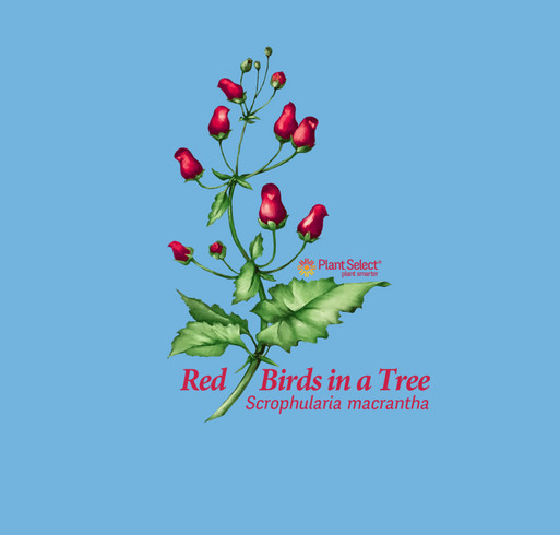 Purchase a Plant Select® Red Birds in a Tree T-shirt for the holidays! shirt design - zoomed