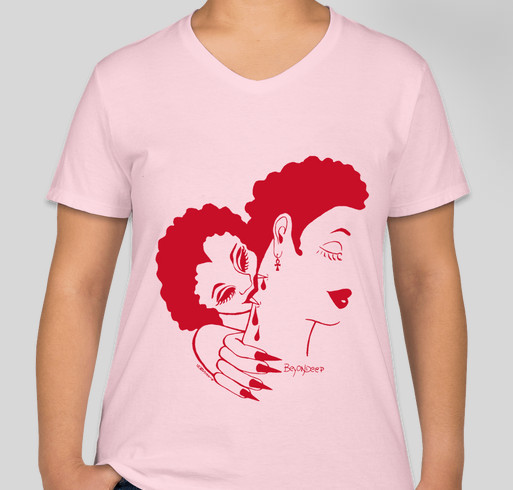 Send BEYONDEEP to PFF Berlin! Fundraiser - unisex shirt design - front