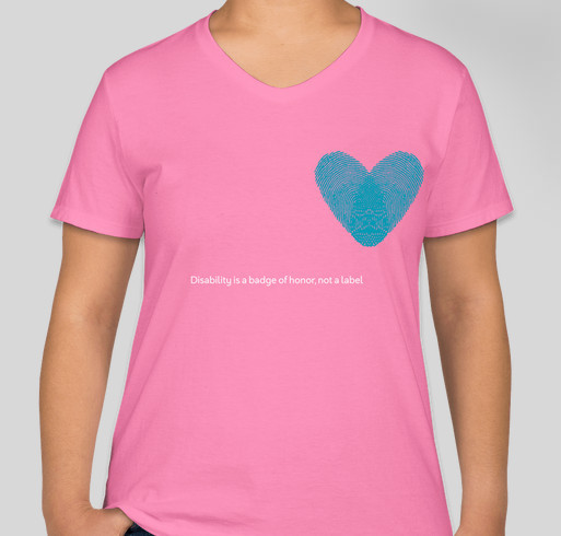 Badges, Not Labels. Fundraiser - unisex shirt design - front