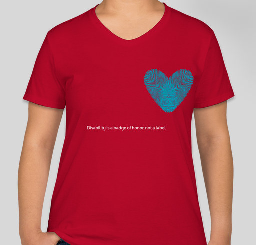 Badges, Not Labels. Fundraiser - unisex shirt design - front