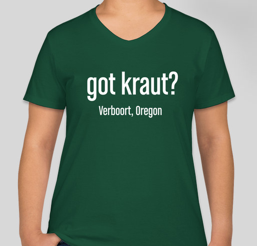 Verboort Sausage & Sauerkraut School Dinner Fundraiser - unisex shirt design - front