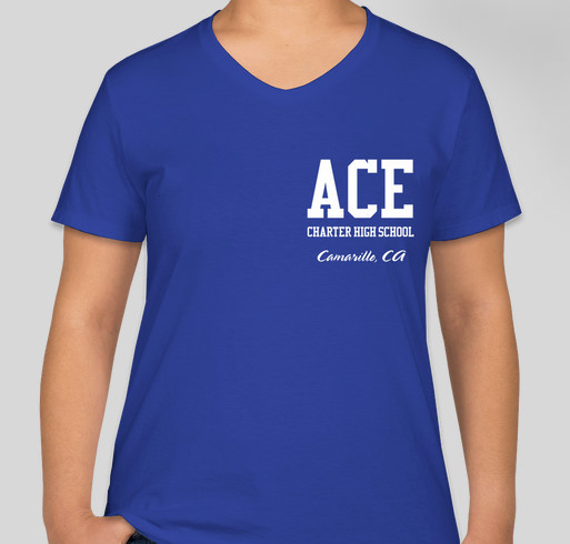 ACE Charter High School Spirit Wear Fundraiser - unisex shirt design - front