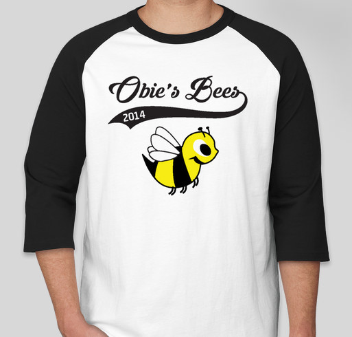 Obie's Bees Fundraiser - unisex shirt design - small