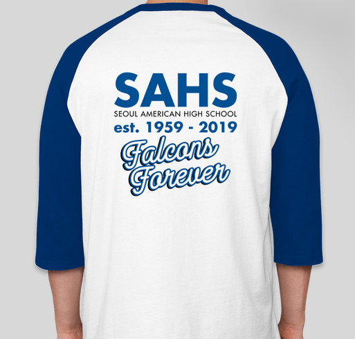 Seoul American High School Reunion Shirts Fundraiser - unisex shirt design - back