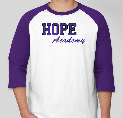 Hope Academy Fundraiser - unisex shirt design - front