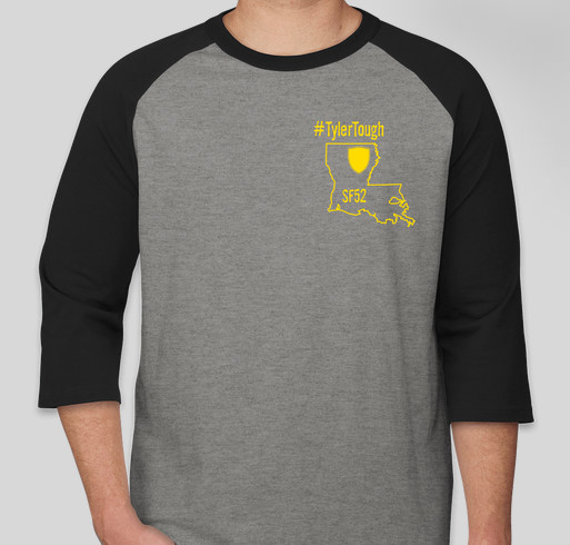 #TylerTough Fundraiser - unisex shirt design - front