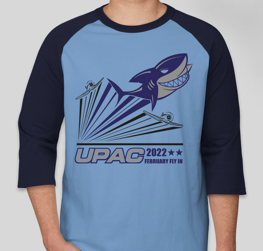 UPAC February Fly-In Fundraiser - unisex shirt design - front