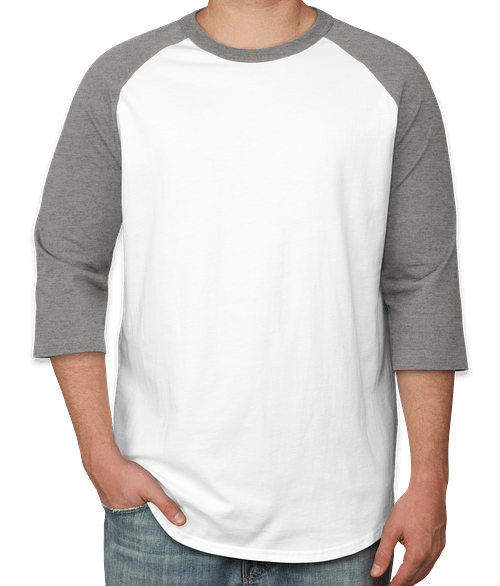 grey raglan shirt